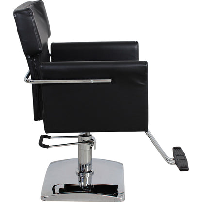Friseurstuhl schwarz s53916