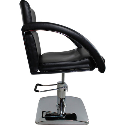 Friseurstuhl schwarz s53920