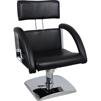 Friseurstuhl schwarz s53920
