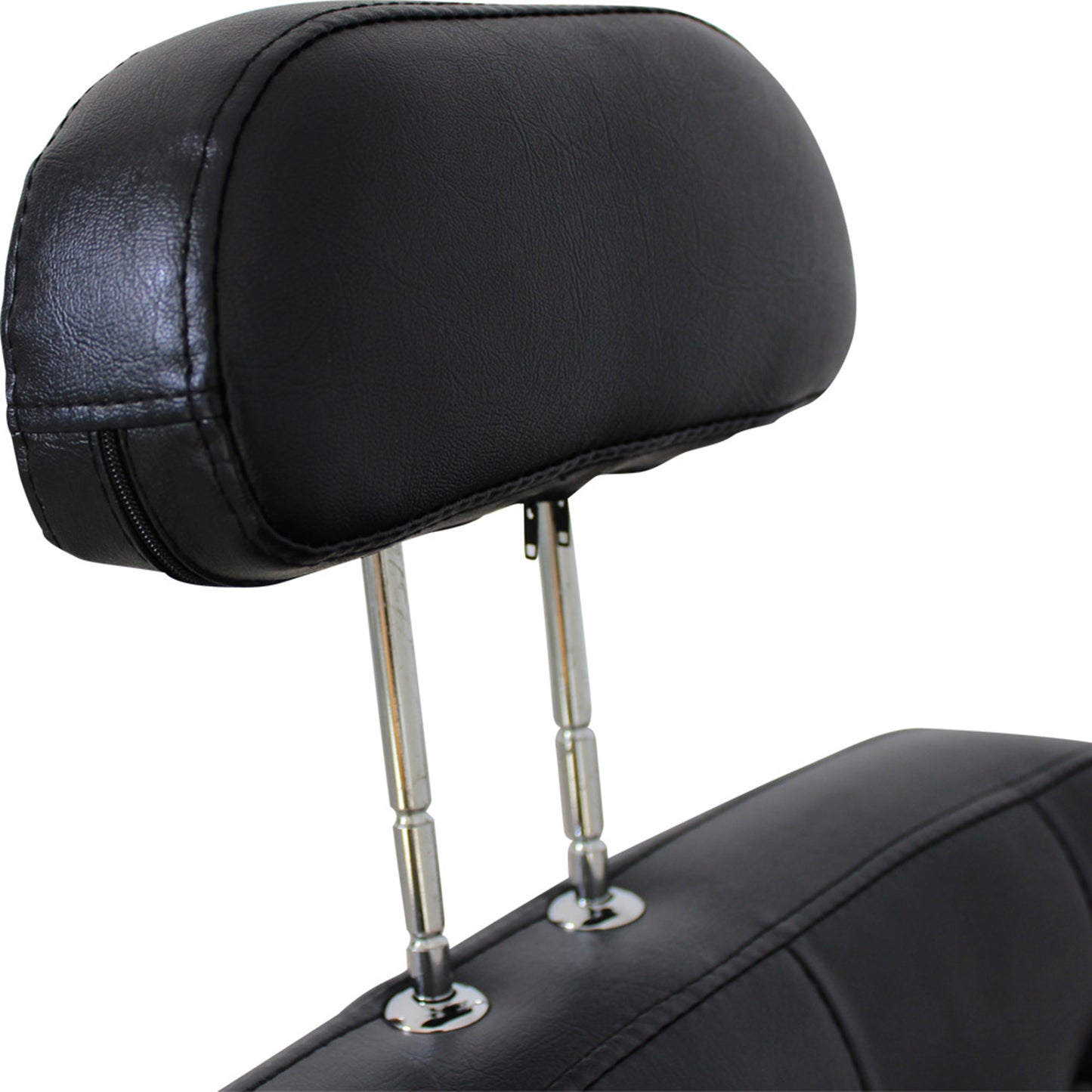Friseurstuhl mit verstellbarer Rückenlehne schwarz s55920